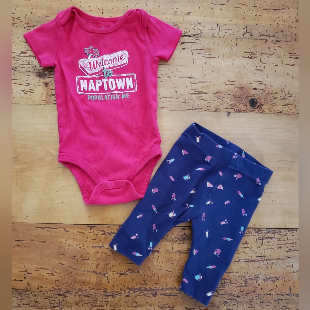 Joe Fresh 6-12mth 2-Piece Outfit